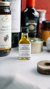 Full Olive Extra Virgin Olive Oil Santa Augusta 100% Arbequina Olive Mini Bottle